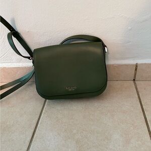 Kate Spade Olive Green Shoulder Bag